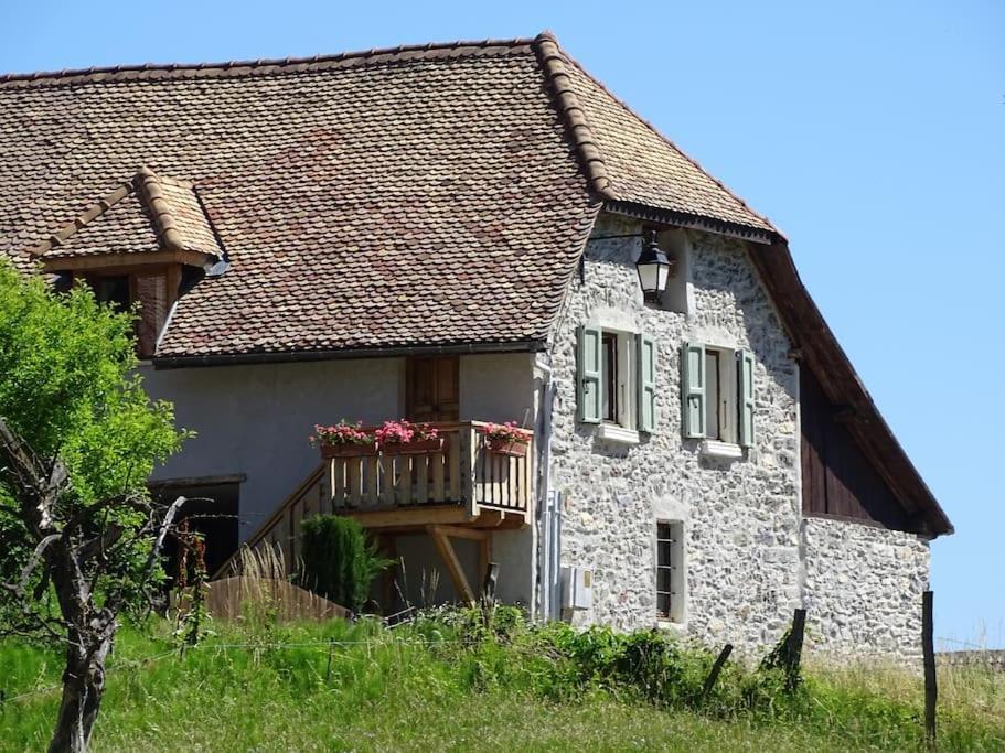 Gite De Charme : La Grange Au Lac Azur Treffort  Exteriör bild