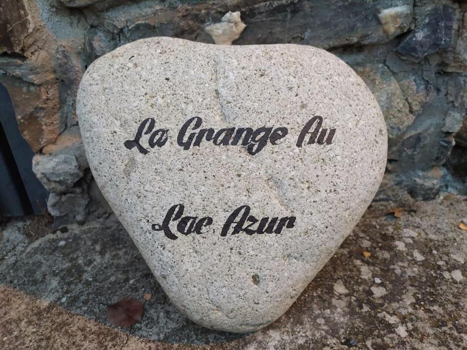 Gite De Charme : La Grange Au Lac Azur Treffort  Exteriör bild